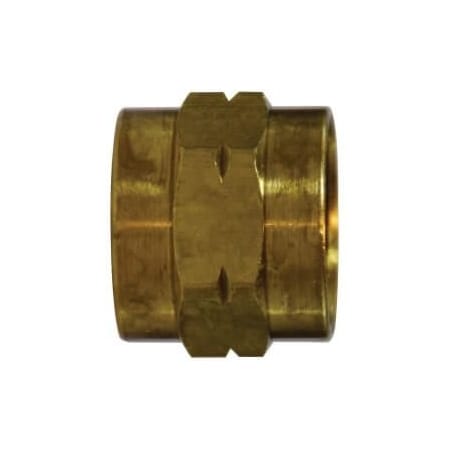 Midland Industries Swivel Coupling, Coupler, 34 Nominal, FGH x FGH, 119 Hex, 75 psi, 35 to 100 deg F, Brass, 108 30012